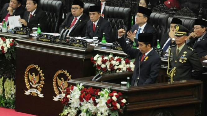 Pidato tahunan Presiden.