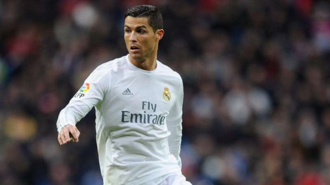 Megabintang Real Madrid, Cristiano Ronaldo.