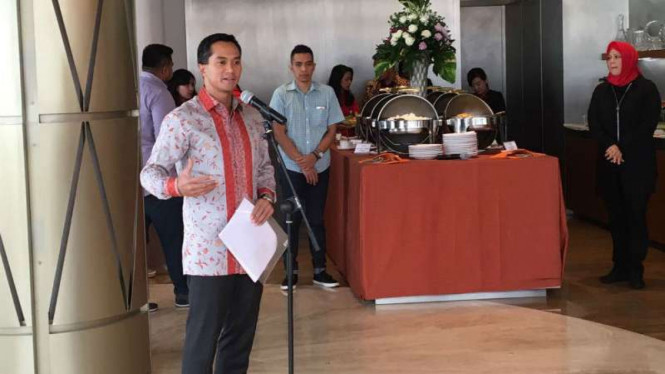 CEO PT. Visi Media Asia sekaligus CEO PT. Bakrie Global Ventura, Anindya Bakrie