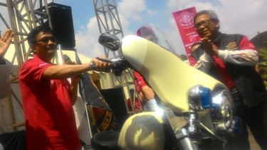 Djarot saat menghadiri acara HDCI.