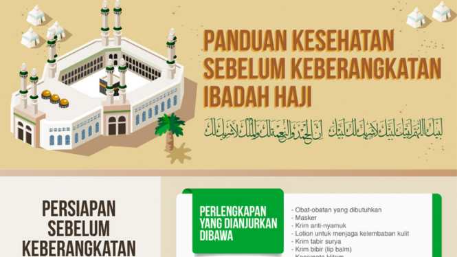 Panduan Kesehatan Sebelum Keberangkatan Ibadah Haji