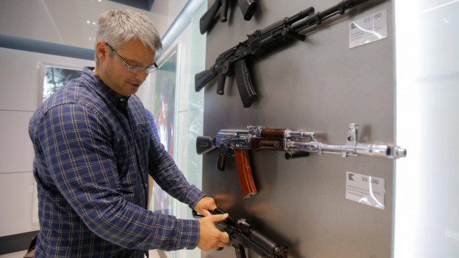  Senjata AK-47/Ilustrasi.