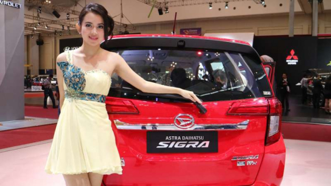 Mobil LCGC Daihatsu Sigra.