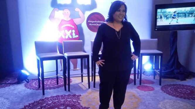 Neneng S. Mursita berhasi menurukan berat badan.