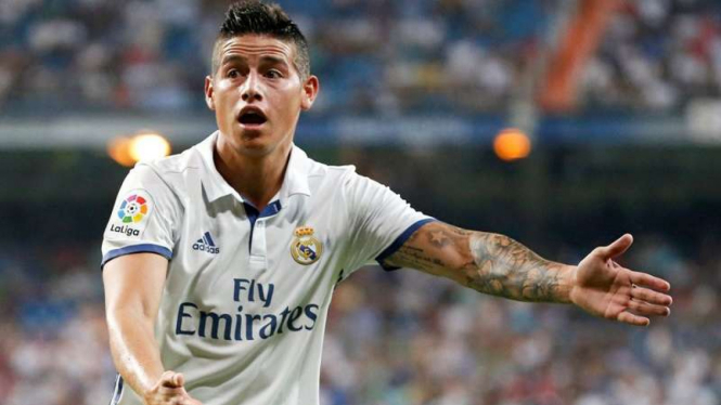 Gelandang Real Madrid, James Rodriguez