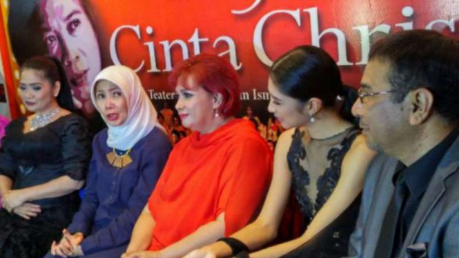 Konferensi pers usai Konser Tiga Dekade Chrisye