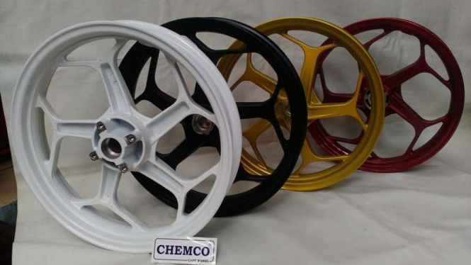 Pelek Chemco untuk motor skutik.