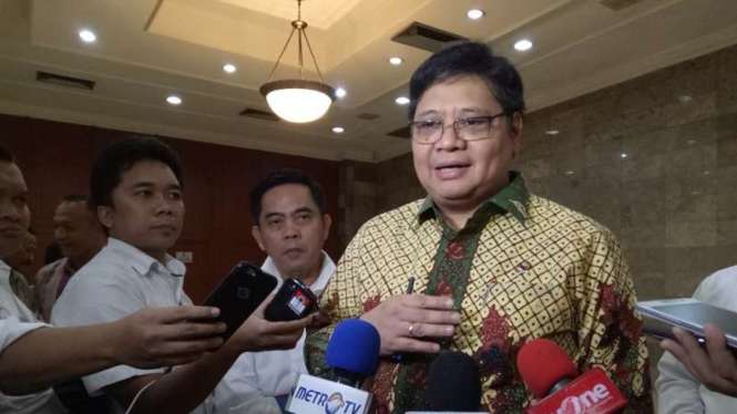 Ketua Umum Partai Golkar, Airlangga Hartarto.