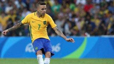 Pemain depan Timnas Brasil, Luan.