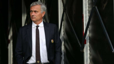 Manajer Manchester United, Jose Mourinho.