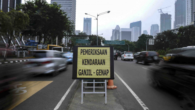 Peraturan Ganjil/Genap Resmi Diberlakukan