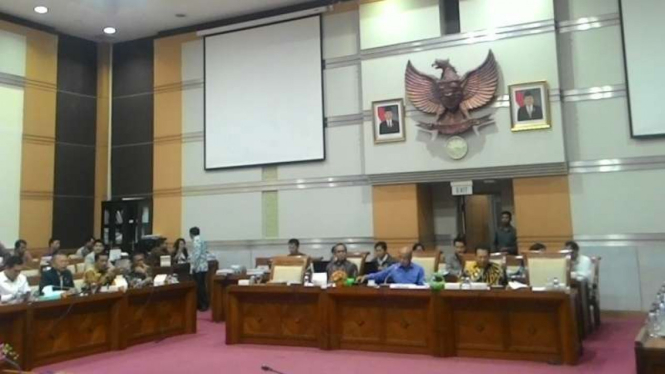 Suasana pemilihan Hakim Agung di Komisi III, DPR, Selasa, 30 Agustus 2016.