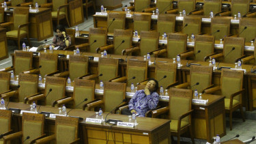 Banyak Kursi Kosong Saat Rapat Paripurna DPR Bahas R-APBN 2017