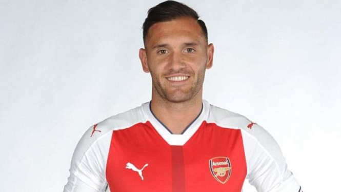 Penyerang Arsenal, Lucas Perez.