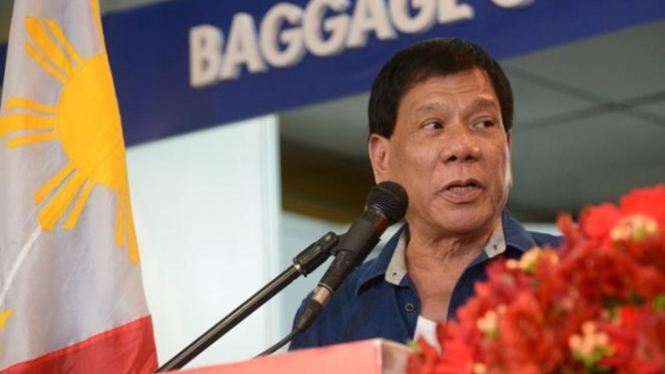 Presiden Filipina Rodrigo Duterte.