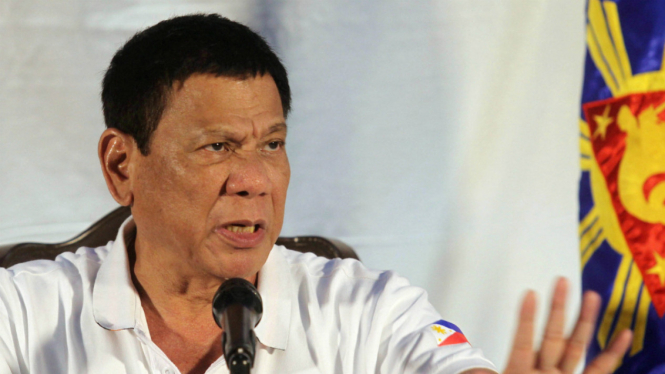 Presiden Filipina Rodrigo Duterte.