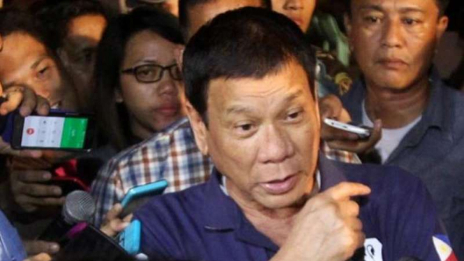 Presiden Filipina Rodrigo Roa Duterte.