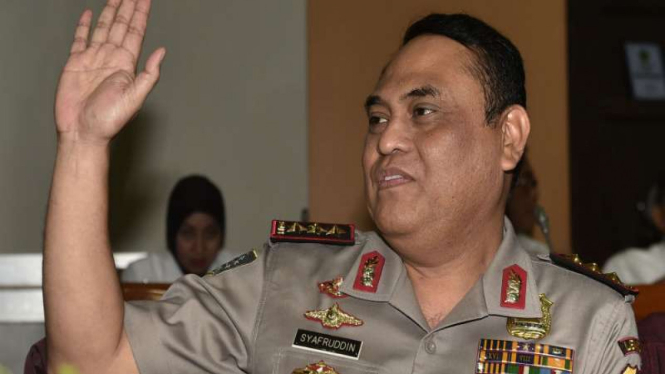 Kalemdikpol Komjen Pol Syafruddin