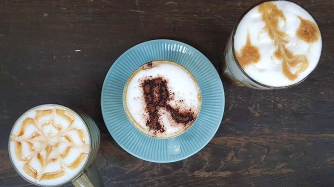 Sajian kopi di Rul's Coffee Gallery