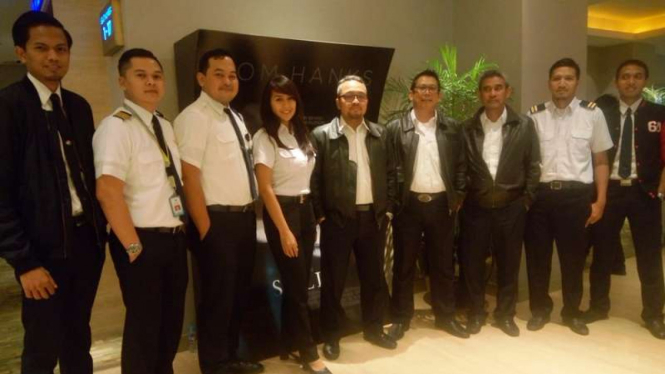 Pilot hadiri screening film Sully di IMAX Gandaria City