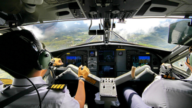 Ilustrasi pilot.