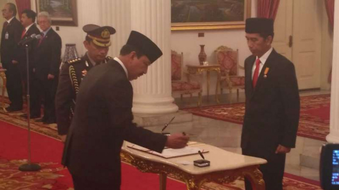 Komjen Pol. Budi Gunawan dilantik jadi Kepala BIN
