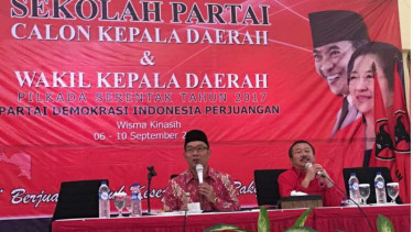 Ridwan Kamil di Sekolah Partai Kepala Daerah PDIP