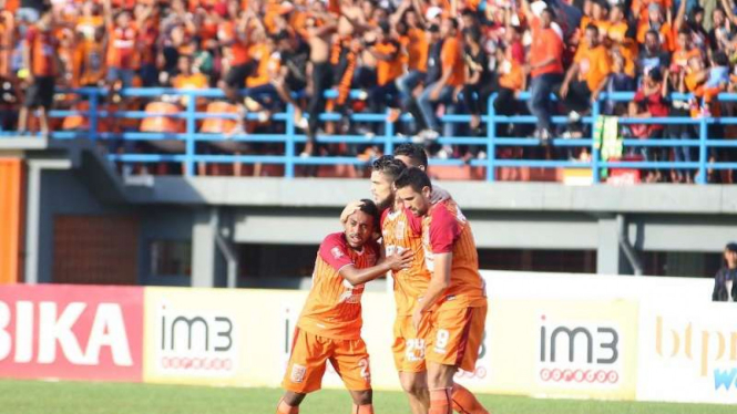 Pemain Pusamania Borneo FC (PBFC).