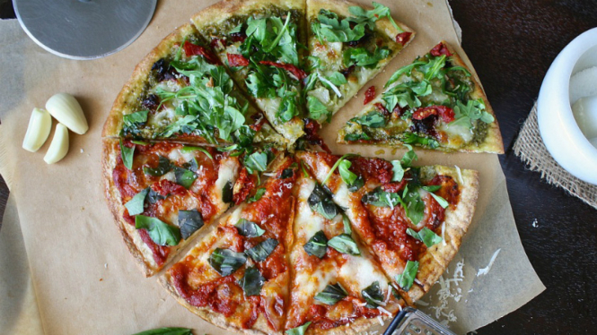 Ilustrasi pizza