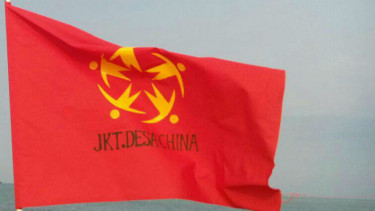 Bendera SARA di Kepulauan Seribu