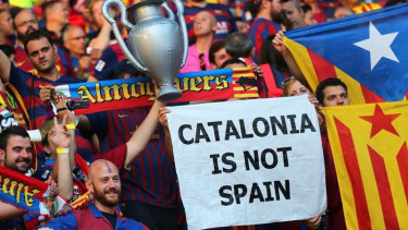 Bendera Estelada, simbol kemerdekaan publik Catalan