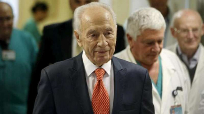 Mantan Presiden Israel, Shimon Peres.
