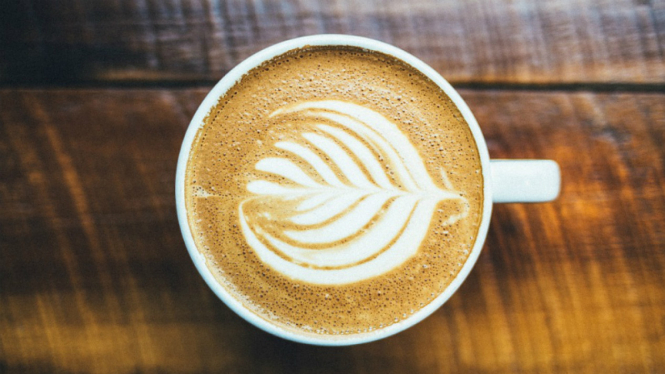 Ilustrasi latte