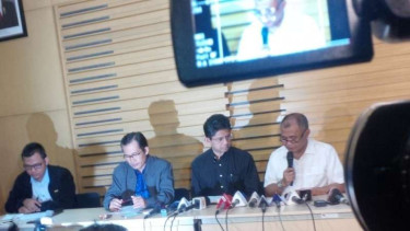 Konperensi pers di KPK