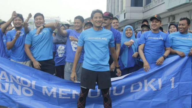 Calon Wakil Gubernur DKI Jakarta Sandiaga Uno