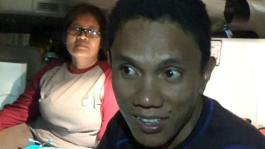 Rizal Fatoni, atlet Gantole dalam ajang PON XIX 2016 yang sempat hilang.