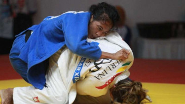 Ilustrasi Pertandingan Judo