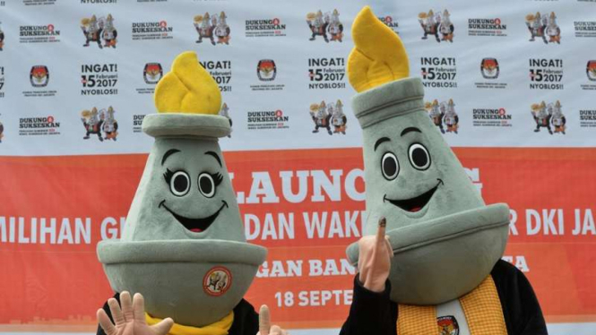 Maskot Pilkada DKI Jakarta 2017.