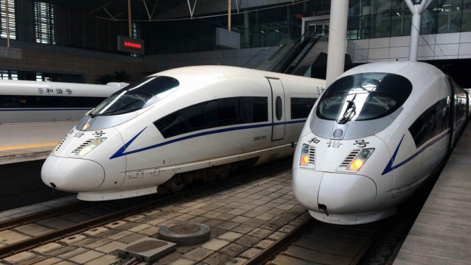 Kereta cepat (Foto ilustrasi).