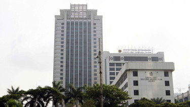 Kantor Pusat Direktorat Jenderal Pajak di Jakarta.