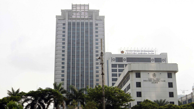 Kantor Pusat Direktorat Jenderal Pajak di Jakarta.