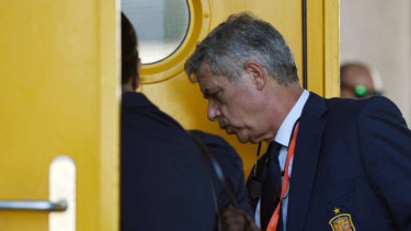 Presiden Federasi Sepakbola Spanyol (RFEF), Angel Maria Villar