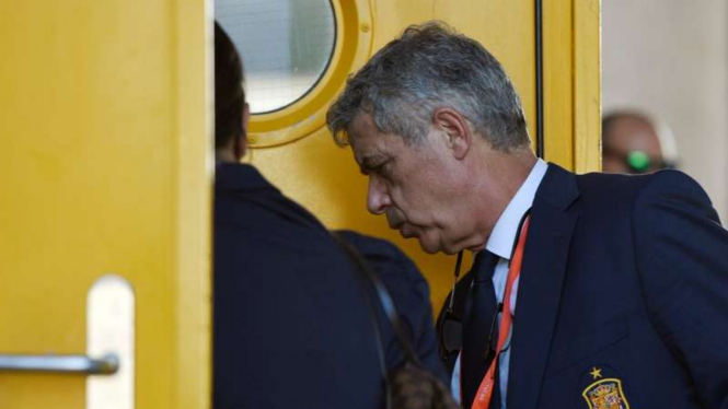 Presiden Federasi Sepakbola Spanyol (RFEF), Angel Maria Villar