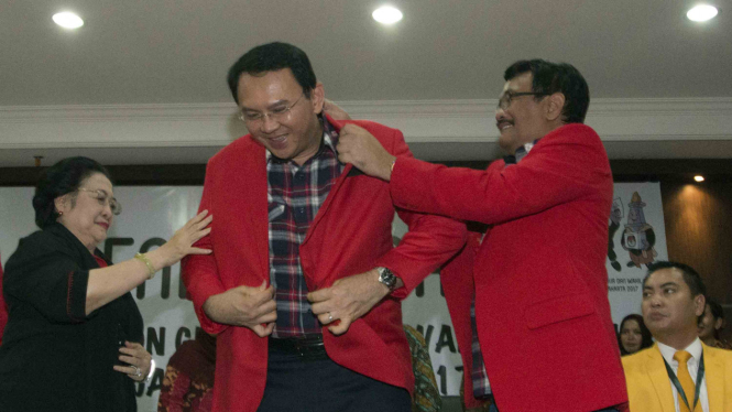 Basuki Thahaja Purnama alias Ahok dan Djarot Saiful Hidayat 