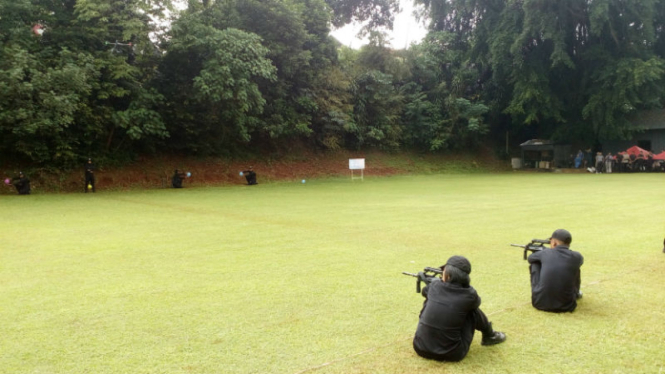 Ilustrasi sniper Polri