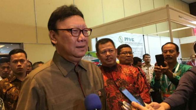 Menteri Dalam Negeri Tjahjo Kumolo.