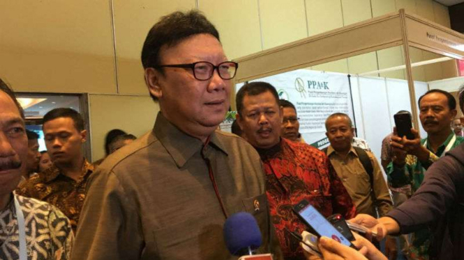 Menteri Dalam Negeri Tjahjo Kumolo.