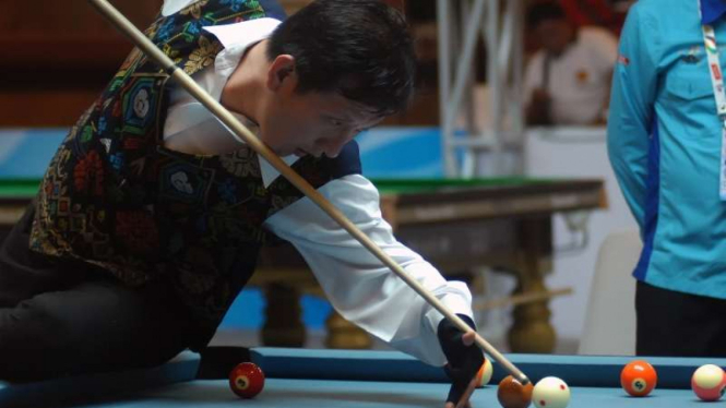Pertandingan biliar di PON 2016