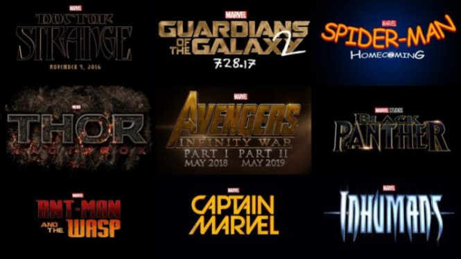 Film-film Marvel.