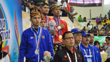 Tim silat DKI Jakarta di PON 2016, Jawa Barat.